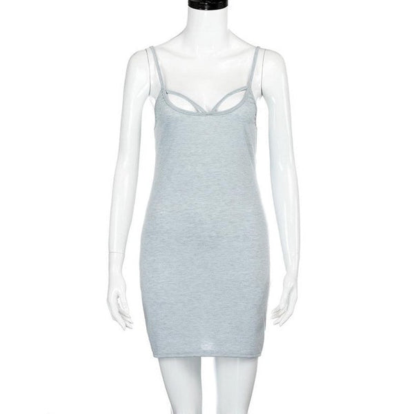 New Summer Dress Sexy Women Sheath Bandage Bodycon Cocktail Party Dress 2017 Sleeveless Slim Sexy Club Mini Dress vestidos