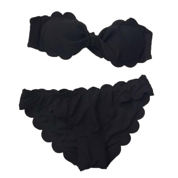 Hot maillot de bain femme Sexy Push-Up Padded Bra Beach Swimwear Women Bikini 2017 #EW