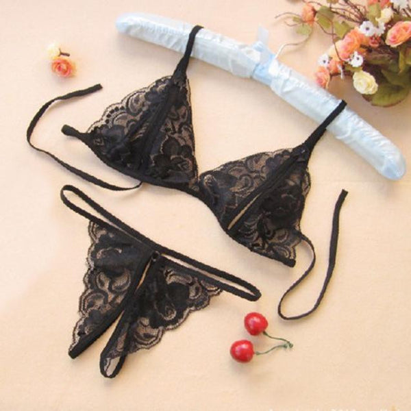 Women's Sexy Lingerie  Lingerie Transparent Open File Lace Sexy Underwear