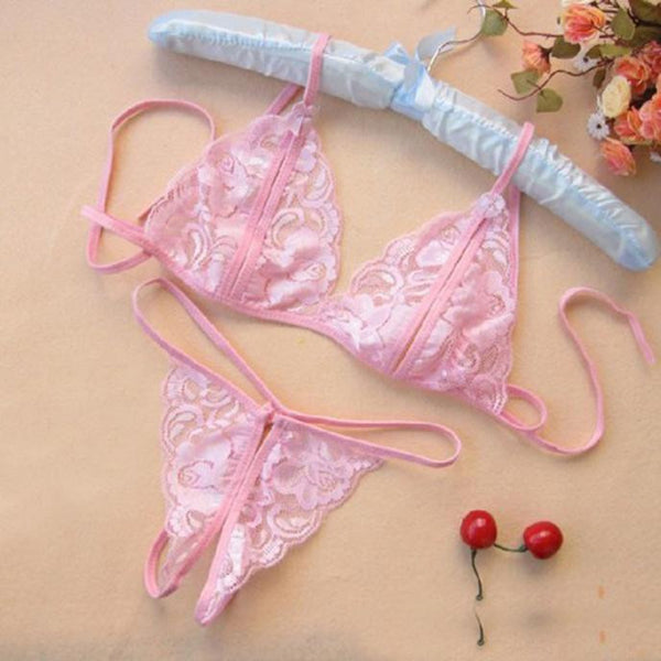 Women's Sexy Lingerie  Lingerie Transparent Open File Lace Sexy Underwear