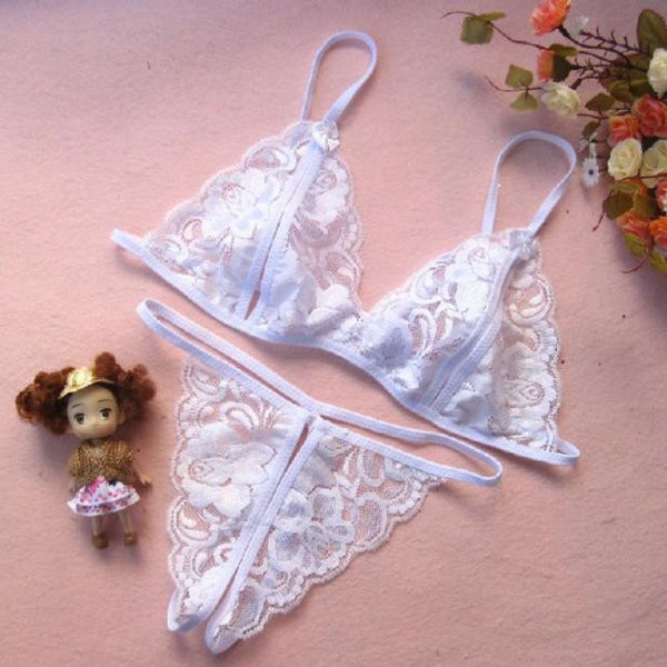 Women's Sexy Lingerie  Lingerie Transparent Open File Lace Sexy Underwear