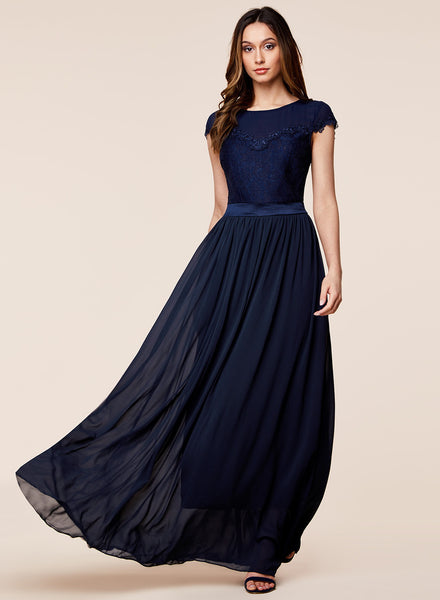 Fashion City Summer Party Chiffon Long Dress
